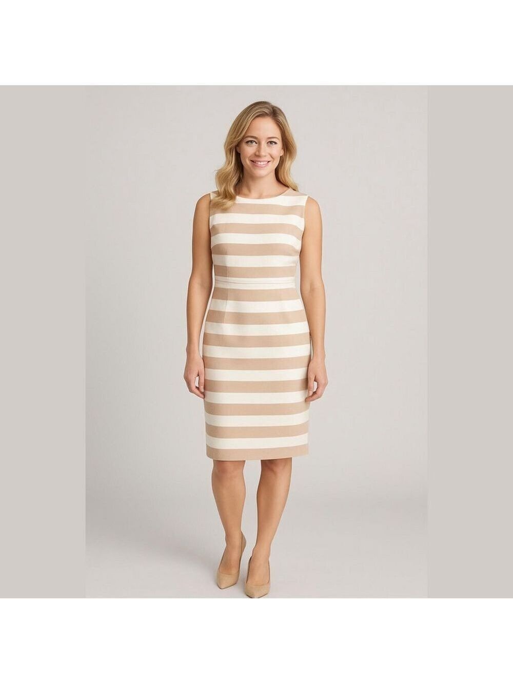 Preston & York Sleeveless  Sheath Dress Sz 6